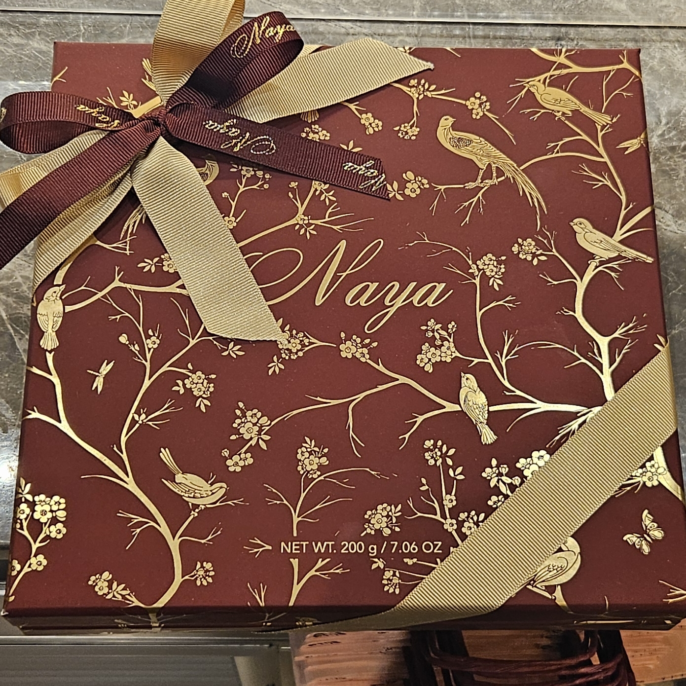 Peacockwhite box cream filling milk/chocolate £29