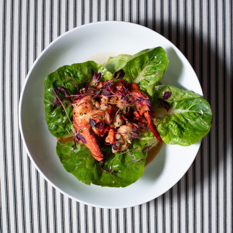 Red Prawn & Hallumi Salad